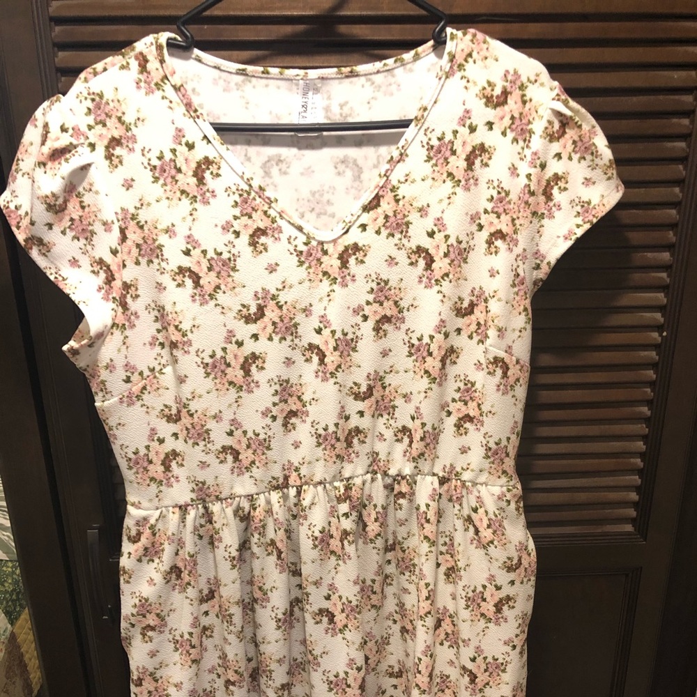 Honey & Lace Dress Los Osos Floral XL NWOT